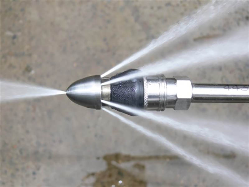 Jet blasting & CCTV